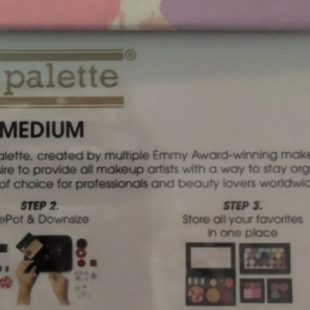 Ulta Beauty Z Palette with Pink‎ and Purple Design